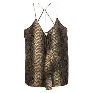 Snake skin print Michael Kors top
